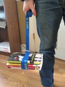 Holding Books