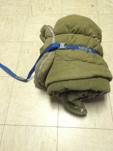 Sleeping bag strap