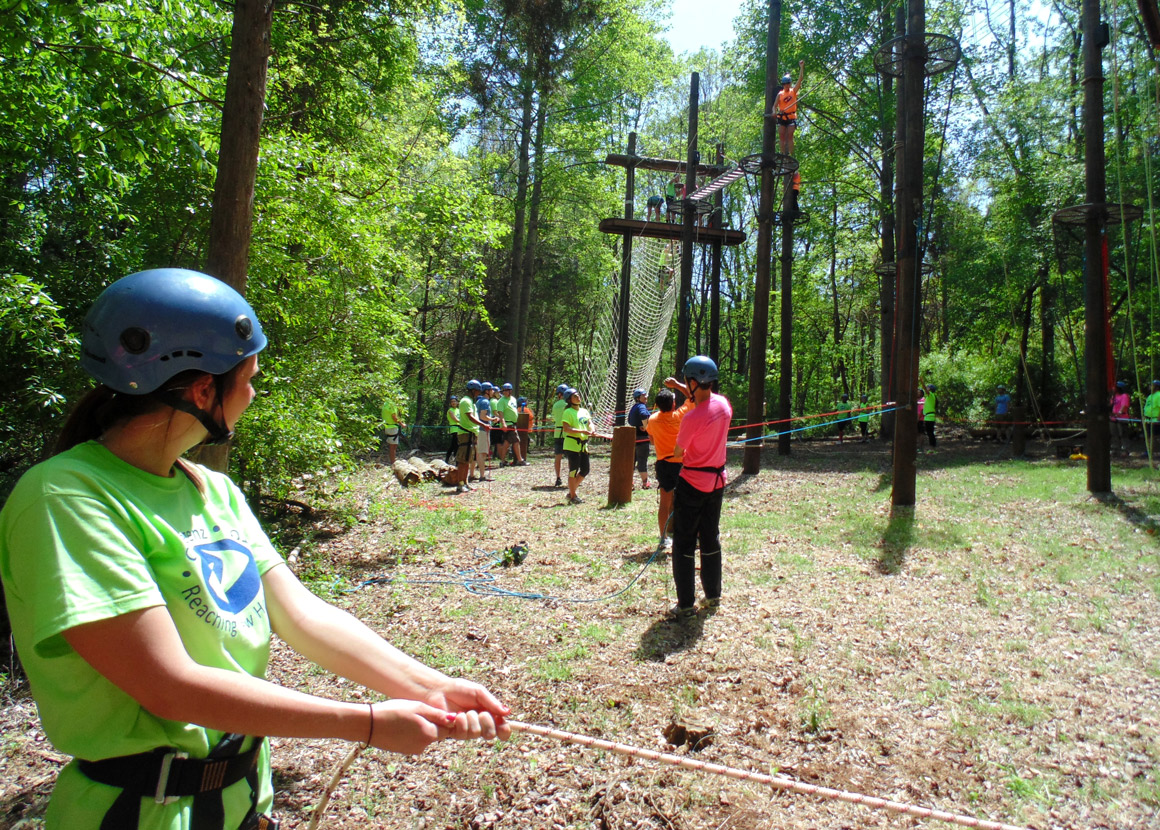 High Ropes Team Building at Adventure Links